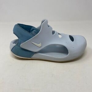 Nike Sunray Protect 3 (TD) Sandals Aura Blue White DH9465-401 Toddler Size 2.5